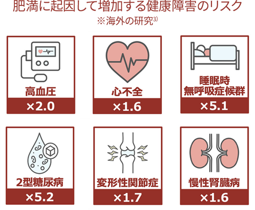 肥満症治療の目的は？